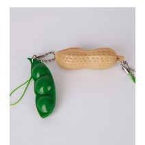 콩나물재배기bean sprout cultivator Fidget Toys 감압 Edamame 성인 완구 Pop Squishy Squeeze 땅콩 콩 Ke, 02 1pcs peanut  Bean