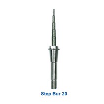 Sirona InLab CEREC MCXL 치과 실험실 도구 CADCAM 밀링 버 커터 실린더 포인트 12S 스텝 리튬 디실리케이, 05 Step Bur 20