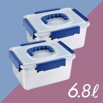그린킵스 스텐밀폐용기 김치통 6.8L GKP x 2개