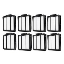 Allinless 상어 이온 로봇 R71 R72 R75 R85 S85 S86 S87 S88 Rv700 Rv720 Rv750 Rv850 Rv851wv Rv1000에 대 한 8 pcs 교체 hepa 필터