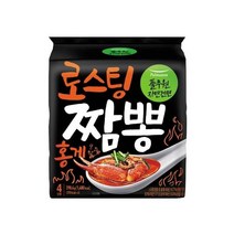 [우리집]로스팅 짬뽕 홍게 398.4g (4개입) 간편식 아침대용 캠핑 자취생 간단식사 맛있는한끼 풀무원 자연 건면 행복한 추석, 2개