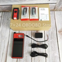 Autel maxilm km100 범용 키 생성기 프로그래머 칩 읽기쓰기 복제 이모빌라이저 도구(플라스틱 상자 제외), 없음