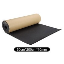 차량용 차음 방음 흠음 단열 재 200x50cm 자동차 매트 5610mm 사운드 흡수기 폼 소음 절연 패드 내열 데드너 코튼 패드, 주황색
