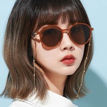 더브릴레 다각형 뿔테 편광 선글라스