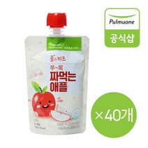 [풀무원] 풀스키즈 쭈욱 짜먹는 애플 주스 100mlX40EA, 없음, 100ml