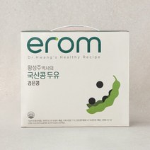 이롬 황성주 국산 검은콩 두유 190ml 20개입, 황성주 국산검은콩 두유 190ml 20개입