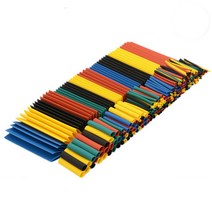 328pcs 열 수축 튜브 전기 와이어 케이블 슬리브 보호기