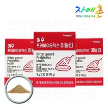 자애촌 여주 프리바이오틱스 유기농 아가베 이눌린 30포, 3박스-3개월분