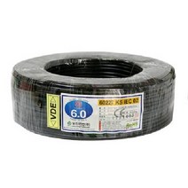 60227 KS IEC 02 KIV 2.5SQ(MM2) 200M 배선용전선 KS KC VDE CE인증 70도, RED(빨간색)