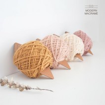 마크라메 재료 위빙실 2mm 24컬러 태피스트리 마크라메실, 19. 그린