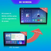 자동차부품 NaviFly 9863/7862 시리즈 업그레이드 QLED 화면 안드로이드 라디오 없음 별도 불가 2000x1200 서브 9 인치 10, [03] 2000X1200 QLED