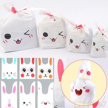 리시안제이 선물 포장봉투 1P 어린이선물포장지 크리스마스비닐백, 특대 오렌지안경