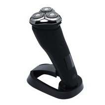 BBB 트리플블랙 3중날 안전칼날 방수 전기면도기 X7, 블랙