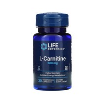 라이프익스텐션 L카르니틴 500mg 30베지캡슐