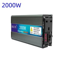 다운트랜스 슈퍼캐패시터 차량용 인버터인버터 12v 220v 수정 사인파 2000W 12V 48V DC ~ AC 자동차 전원, 01 2000W_02 24V_01 220V