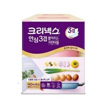 크리넥스 안심 3겹 뽑아쓰는 키친타올 140매, 4개입, 3팩