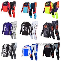 바이크복 라이딩 모터사이클복 아라이 motocross gear set 180 360 jersey pants mx combo moto cross offroad outfit men, 바지 30 저지 s, 자주색