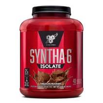 BSN 해외직구 신타6 아이솔레이트 초콜릿 밀크쉐이크 WPI 웨이 프로틴 파우더 48 서빙 1.82 kg, 1PACKAGE, 상세참조