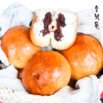 소적두 단팥크림빵 95gX6개 국산팥앙금 유기농밀가루 유기농설탕, 95g x 6개, 없음, 95g, 6개