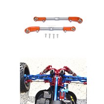 빌스테인 쇼바 알루미늄 스테인레스 스틸 조정 가능한 전면 스티어링 타이로드 ARRMA18 4WD KRATON 6s 악명, 02 orange
