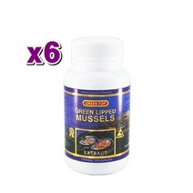 뉴질랜드 그린탑 초록입홍합 1000mg 100캡슐 x6 초록입홍합추출물, 6box