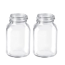 보르미올리 피도 자 유리저장병, 3000ml, 2개
