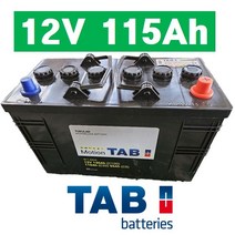 베터리킹 납산배터리 TAB 12V115Ah, 1개