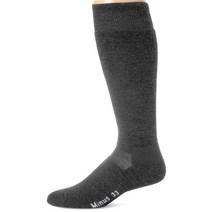 Minus33 Merino Wool 스키 및 스노보드 양말 그레이 헤더 라지 [미국 직배송], X-Large