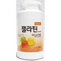 MDO5146 가정용 업소용 제과 제빵 재료 식자재 젤라틴 420g (젤라틴/가루/젤리만들기/분말), 3세트