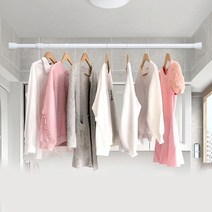 [앙꼬마켓] 못없이 압축봉 커튼봉 원룸 커튼 걸이 행거봉 건조대 _ 2108EA, 앙꼬마켓 5호 150-278cm