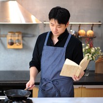 유니언즈 자체디자인 10종 앞치마 린넨앞치마 어린이집 바리스타 원피스형 빅사이즈 카페 공방 주방 쉬폰 남자 여름 데님 식당 예쁜앞치마, 11.U형 스트라이프앞치마, 블랙