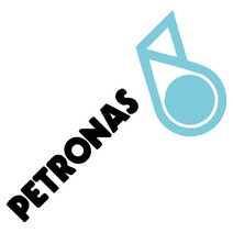 petronas 페트로나스 튜닝 데칼 스티커, 대, 블랙