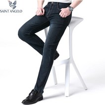 남자 명품 청바지 SAINT ANGELO 비지니스 데님 팬츠 일자핏 Daniel 34222303