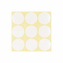 (9개입) 원형양면테이프 투명 접착 교체 35mm, 1세트