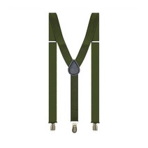 [풀리줄리] 카키색 성인 어른 멜빵 서스펜더 오버롤 팬츠 코디용, 1개