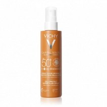 비쉬 퓨르떼 떼르말 저자극 거품 클렌저 150ml, 비쉬 캐피탈 솔레이 워터 플루이드 썬 스프레이 SPF5