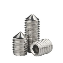 M3M4M5 M6M8 M10 육각 소켓 세트 그럽 알렌 컵 나사 미터법 스프링 플런저, 콘 포인트 나사_6mm5개_M8