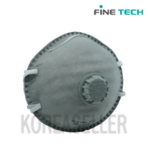 [파인텍] 1급 방진마스크 N-6102 1각 10개 우리텍 분진 미스트 흄 냄새 안면부여과식 마스크