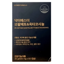 에스더포뮬러 닥터에스더 쏘팔메토&옥타코사놀 4박스(120g 120일분), 단품, 단품
