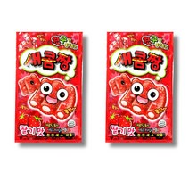 새콤짱 새콤짱딸기맛 긴젤리 딸기맛젤리 새콤젤리X2개, 쿠팡 1, 쿠팡 본상품선택