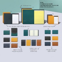 FENICE A4 메모패드 싱글포켓 네이비 엔엠텍코리아, 단품
