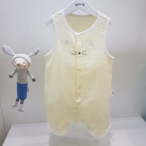 아가방 40% 여름 베이비페어! 보들보들 거즈면 100% 수면조끼! 한여름 이불따로 덮어주기 참 힘들어 베이비들 수면조끼 입고 롱롱쿨쿨! 시원바람슝슝 유아 이불조끼