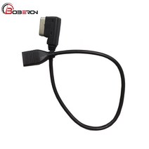 usbaux생성기 자동차 미디어 인터페이스 AMI MMI USB AUX 케이블 음악 어댑터 Audi A3 8V S3 A4 B6 B7 B8 A6 C6 C7 Q7 for VW Golf