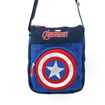 캡틴아메리카 크로스백 학원가방 서브백 신발보관 키즈에코백 보조가방 초등학생 키즈토트백 남아보조가방 실내화가방 유치원 세컨백