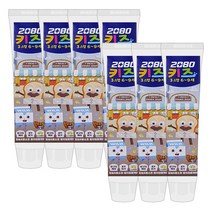 2080 키즈알파 치약 [소다버블향] 어린이, 7개