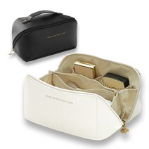 [A3생활] 싹! 담아 드림 다용도 수납 파우치 화장품파우치 메이크업박스 여행파우치 휴대용파우치 여성파우치 여행용파우치 캠핑용파우치 주방용품케이스 애견용품파우치 속옷파우치, 1+1(화이트)