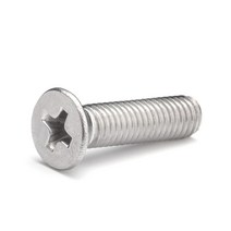 M1.2 접시머리 십자 볼트 카운터 성크 헤드 스테인리스 스틸 서스 304 스크류 나사, 4mm (50pcs), 1개