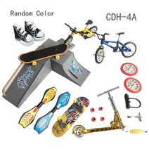 핑거보드 finger scooter skateboard 지판 램프 자전거 fingertip bmx bike mini two wheel skateboarding 참신 장난감, cdh-4a-tbc5-신발