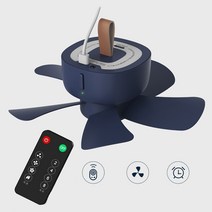 무선 타프팬 캠핑 텐트 선풍기, 딥블루(유선타프팬)