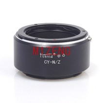 CY-N/Z 어댑터 링 및 삼각대 용 CY 렌즈-nikon Z z5 Z6 Z7 Z9 Z50 z6II fc 미러리스 카메라, 03 with long tripod